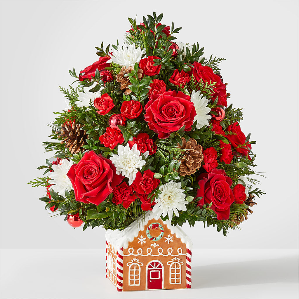 Spiced Gingerbread Tree – Joy Flowers, Hicksville NY
