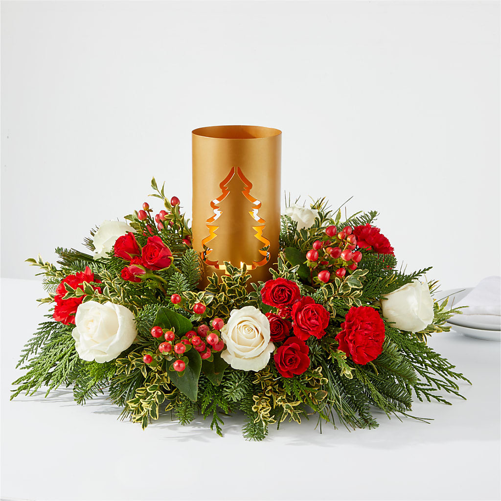 December Dreams Centerpiece – Joy Flowers, Hicksville NY