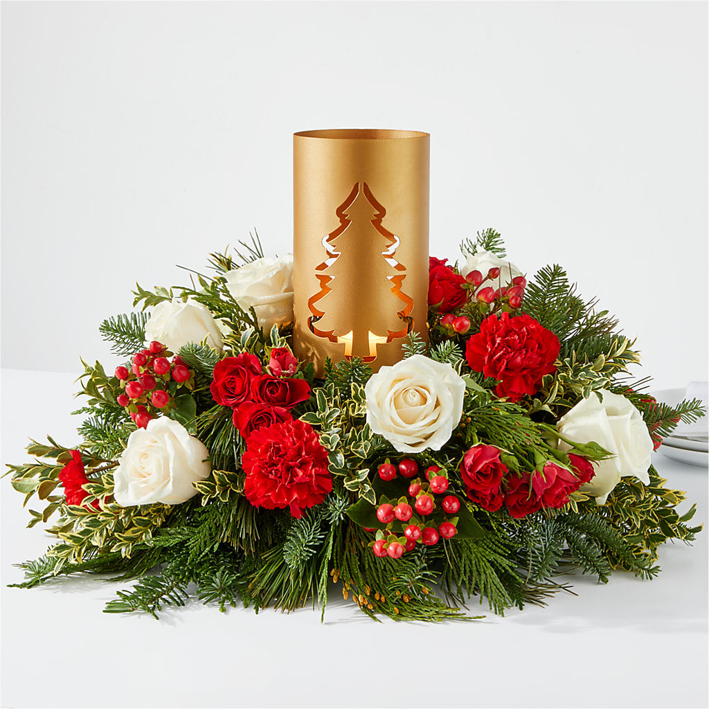 December Dreams Centerpiece – Joy Flowers, Hicksville NY