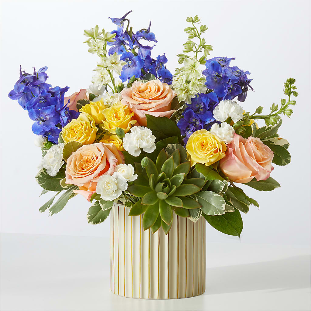 Cobalt Reverie Bouquet – Joy Flowers, Hicksville NY
