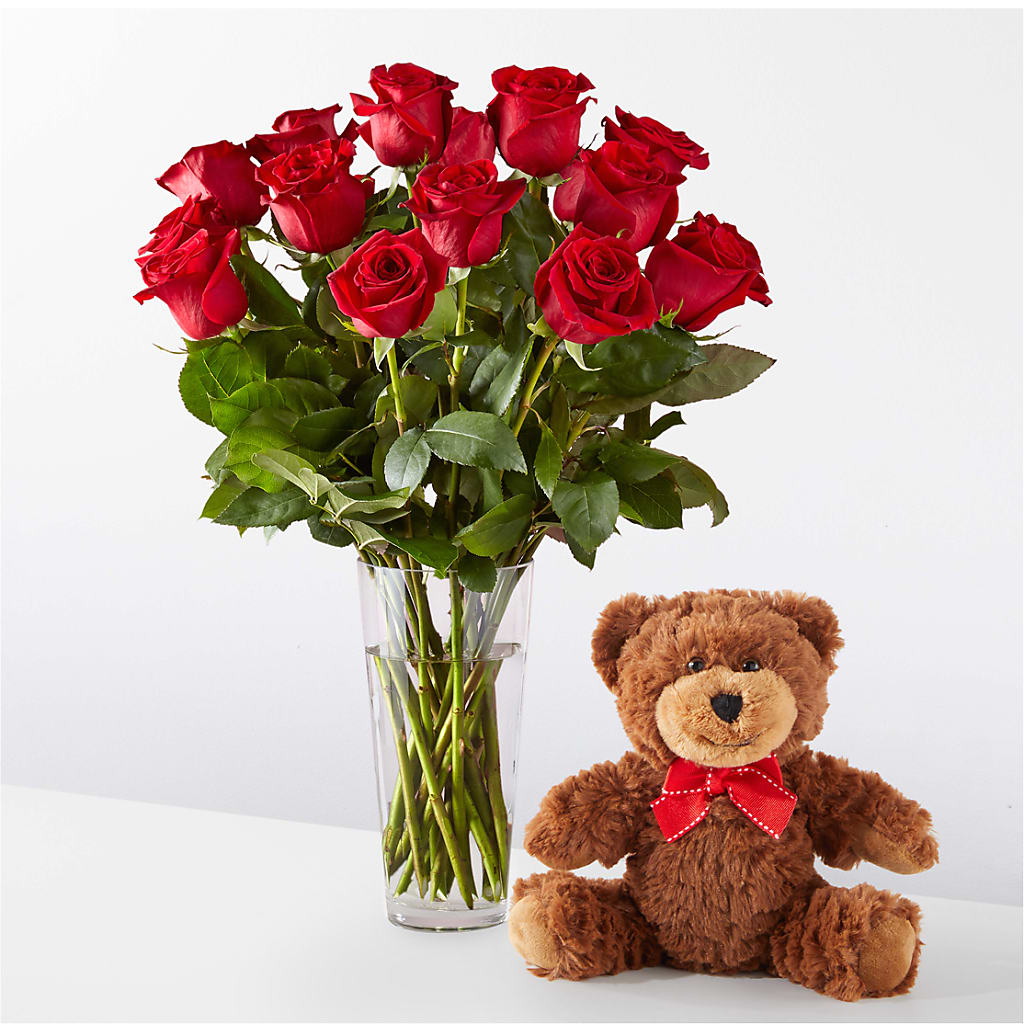 Romantic Long Stem Red Rose Bouquet Bundles – Joy Flowers, Hicksville NY