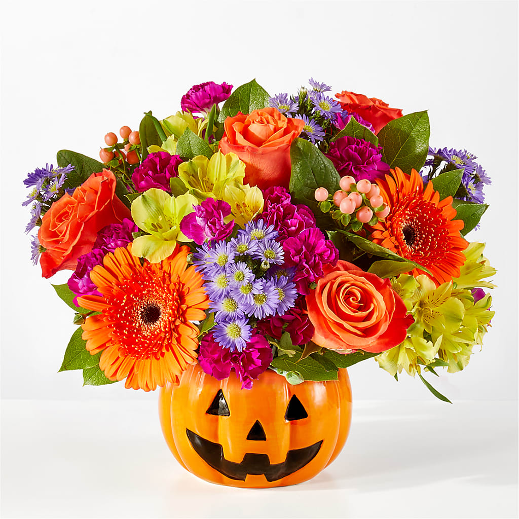 Tricks & Treats Pumpkin – Joy Flowers, Hicksville NY