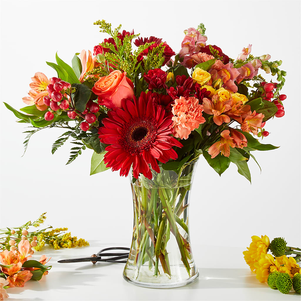 Fall Delight – A Florist Original – Joy Flowers, Hicksville NY