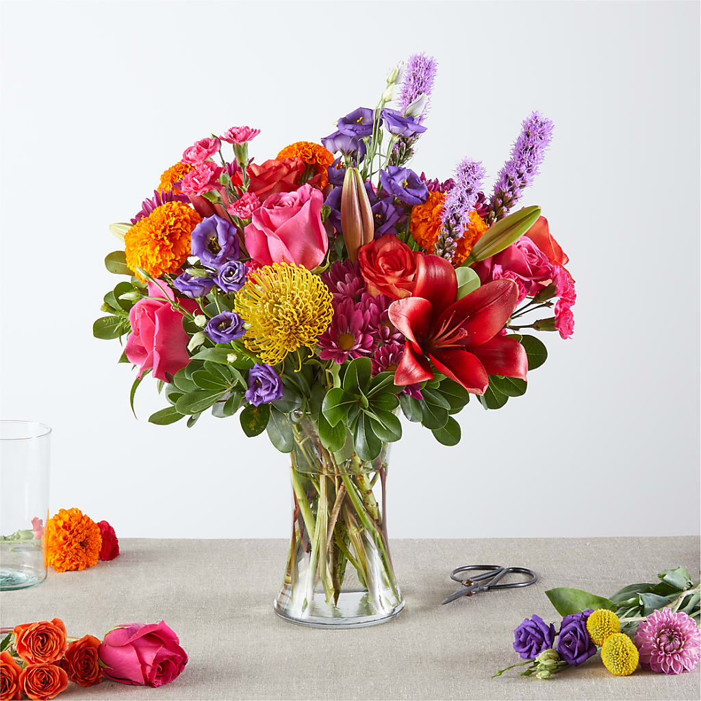 Feast of Color – A Florist Original – Joy Flowers, Hicksville NY