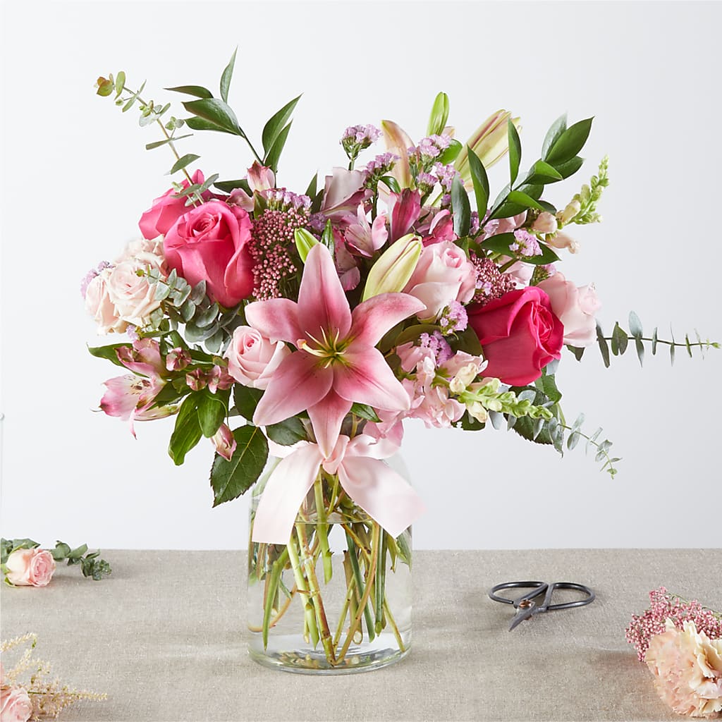 Pink Ribbon - A Florist Original – Joy Flowers, Hicksville NY