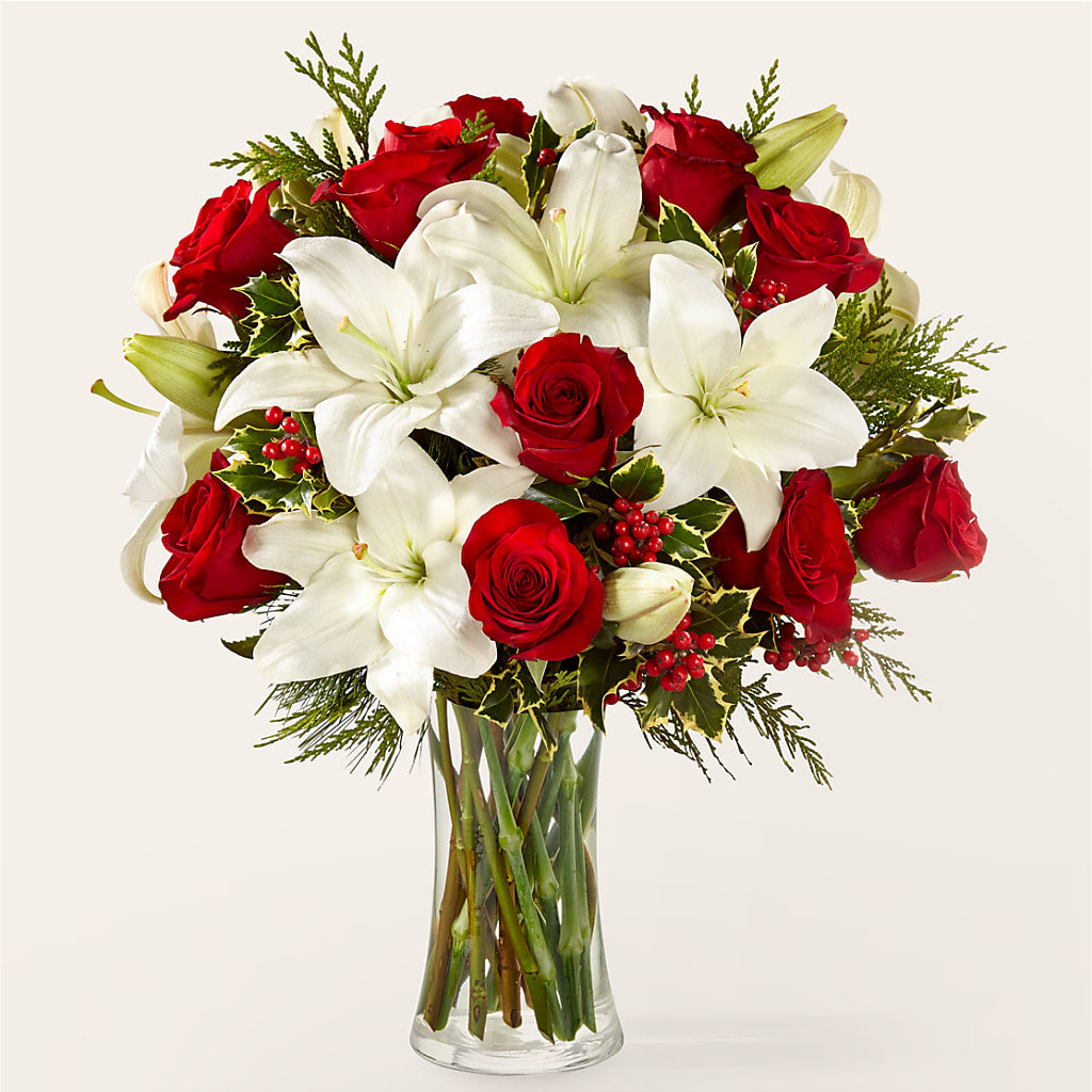 Sparkling Snowflakes Bouquet – Joy Flowers, Hicksville NY