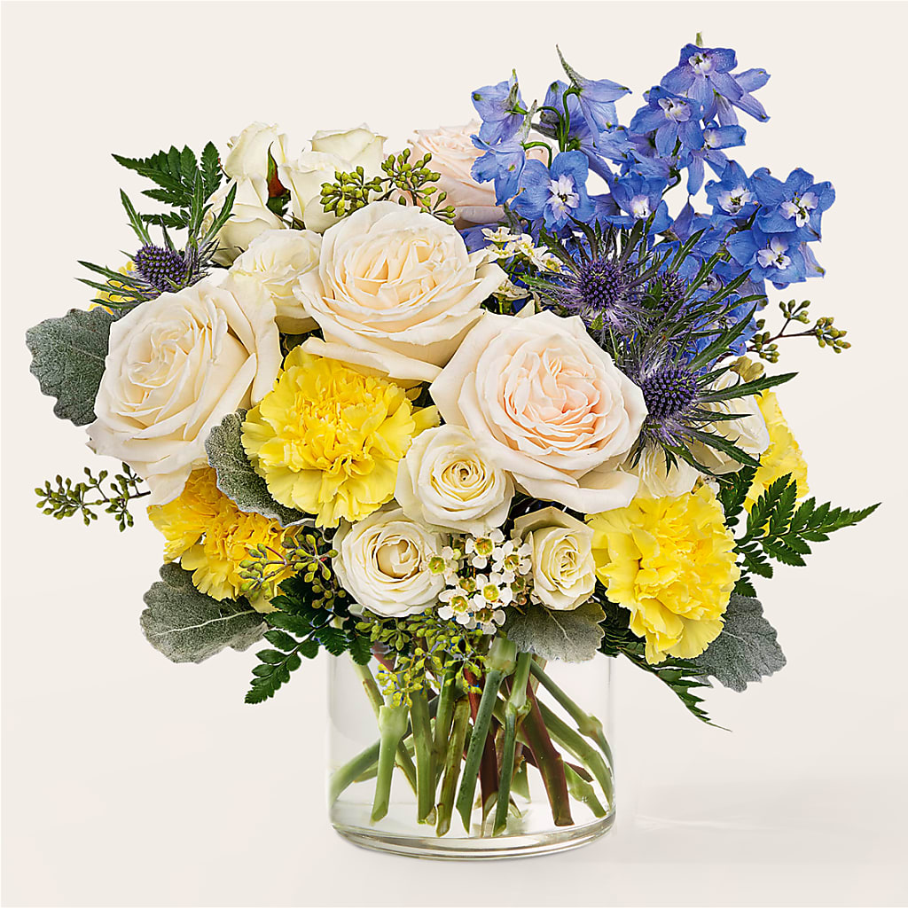 Lemon Sorbet Bouquet – Joy Flowers, Hicksville NY