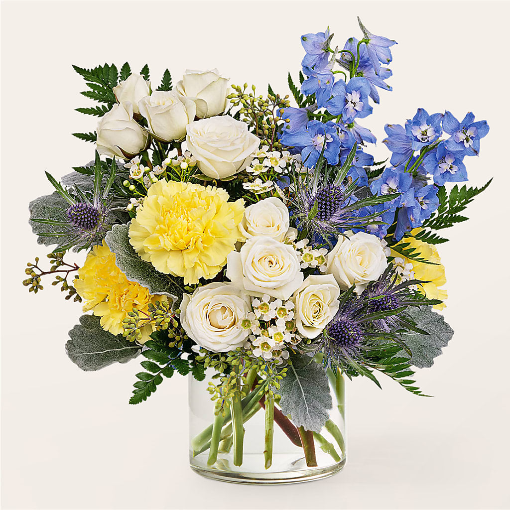 Lemon Sorbet Bouquet – Joy Flowers, Hicksville NY
