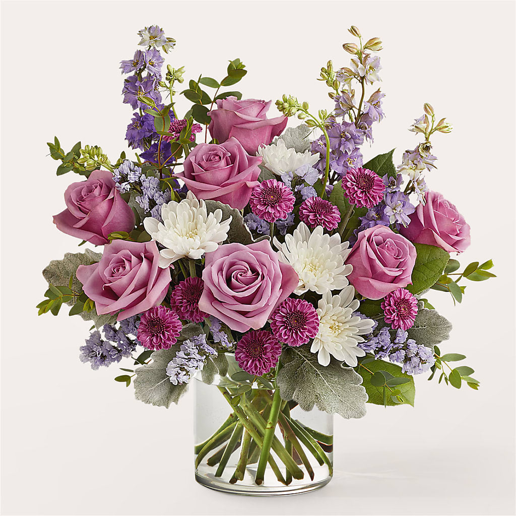 Violet Frost Bouquet – Joy Flowers, Hicksville NY