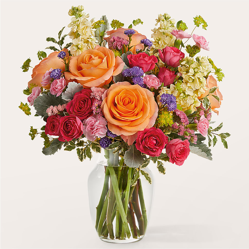Tangerine Tango Bouquet – Joy Flowers, Hicksville NY