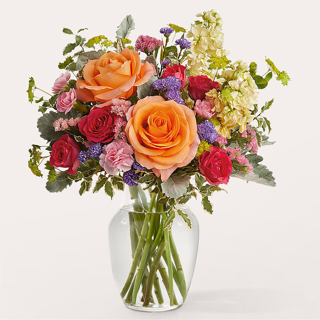 Tangerine Tango Bouquet – Joy Flowers, Hicksville NY