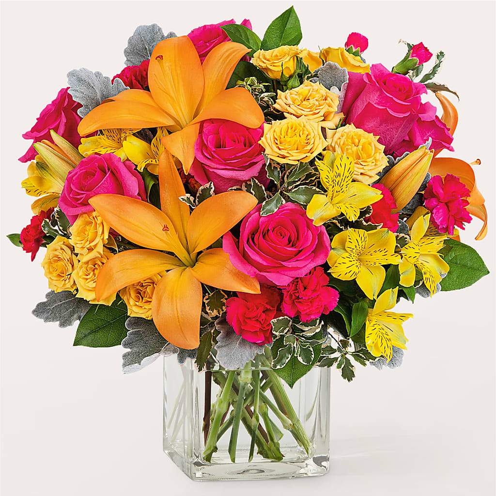 To the Tropics Bouquet – Joy Flowers, Hicksville NY