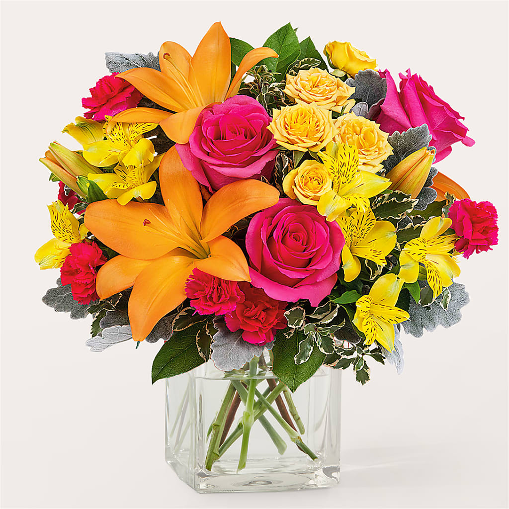 To the Tropics Bouquet – Joy Flowers, Hicksville NY