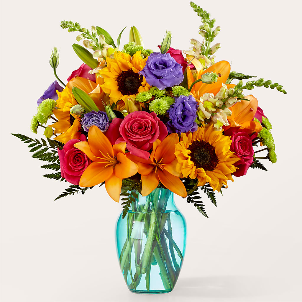 Double Rainbow Bouquet – Joy Flowers, Hicksville NY