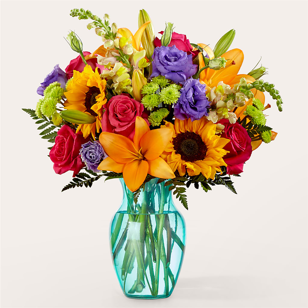 Double Rainbow Bouquet – Joy Flowers, Hicksville NY