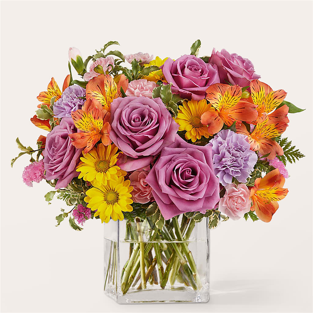Shades of Happiness Bouquet – Joy Flowers, Hicksville NY
