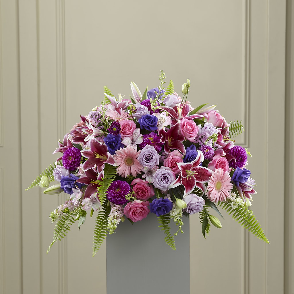 Fare Thee Well Pedestal – Joy Flowers, Hicksville NY