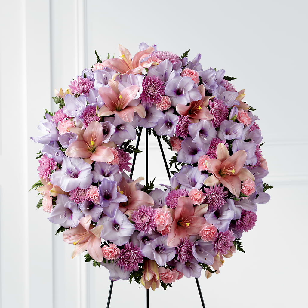 Beloved Friend Wreath – Joy Flowers, Hicksville NY