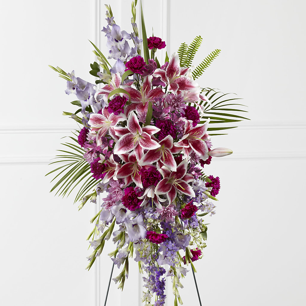 Tender Touch Standing Spray – Joy Flowers, Hicksville NY