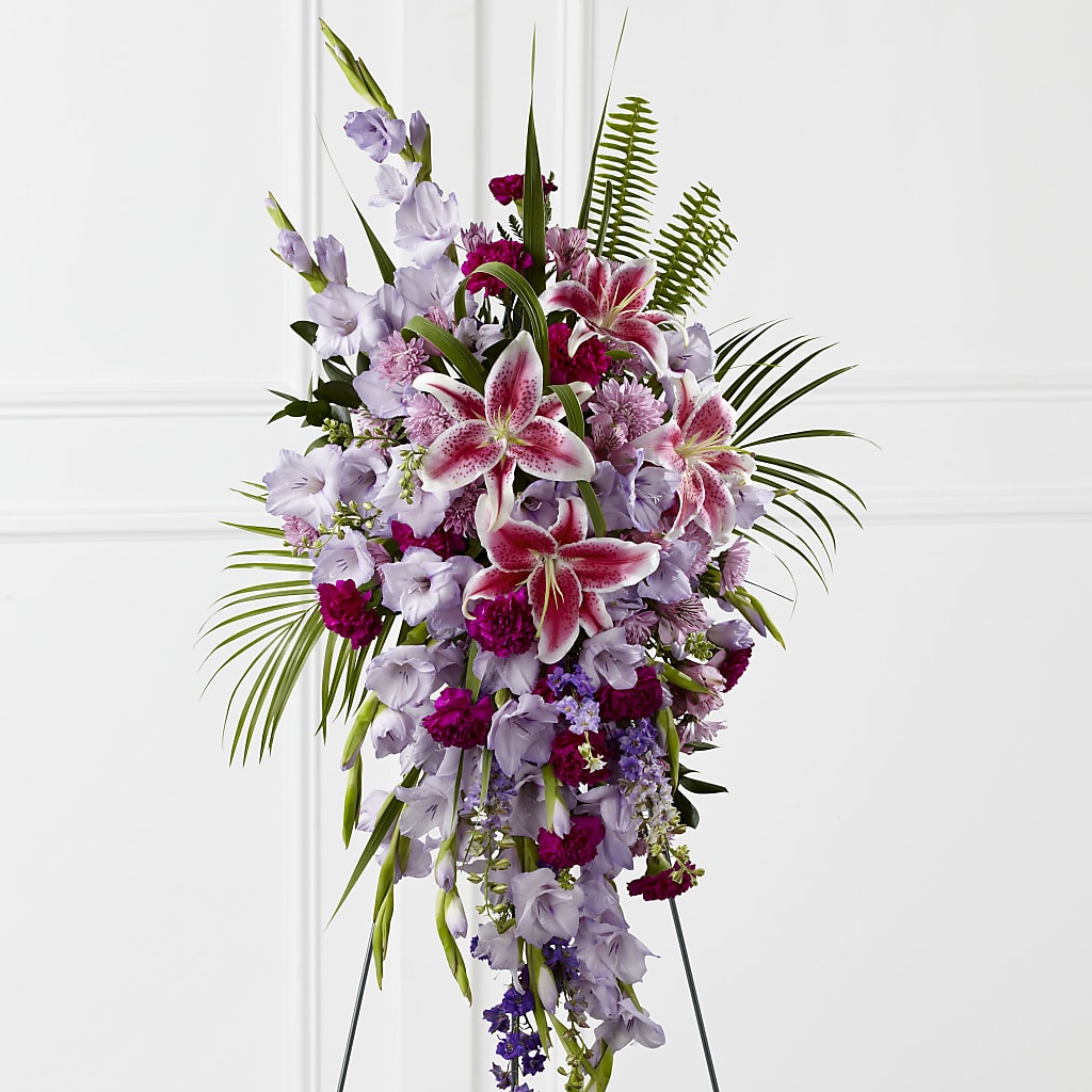 Tender Touch Standing Spray – Joy Flowers, Hicksville NY