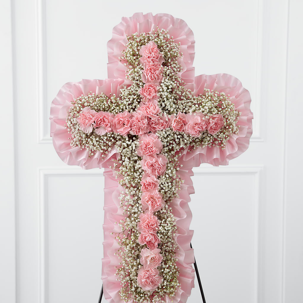 Angel's Cross Easel – Joy Flowers, Hicksville NY