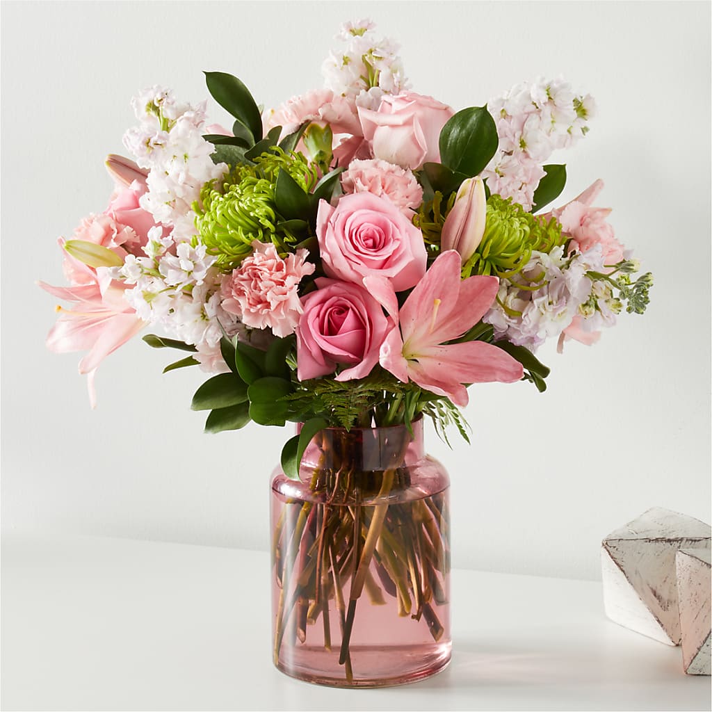 Pretty in Pink Bouquet – Joy Flowers, Hicksville NY