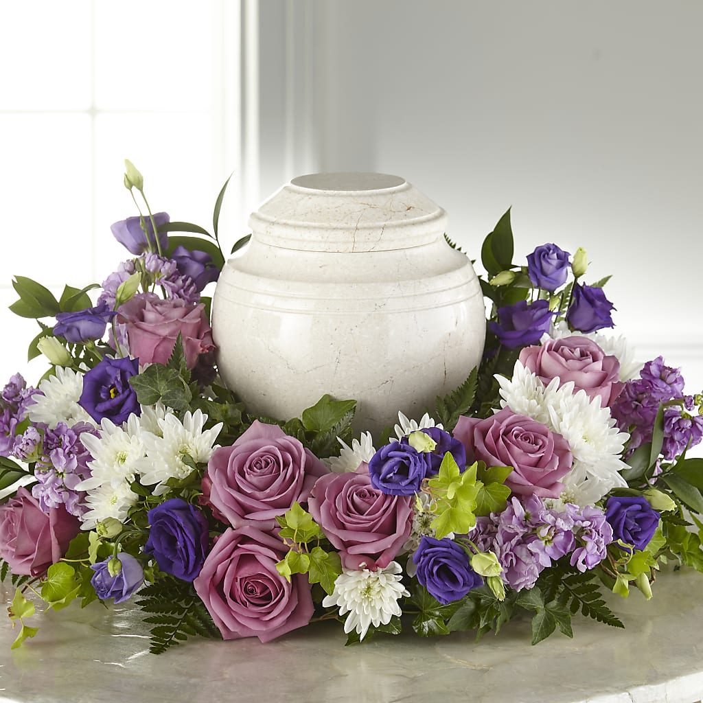 Blooming Sympathy Cremation Adornment – Joy Flowers, Hicksville NY