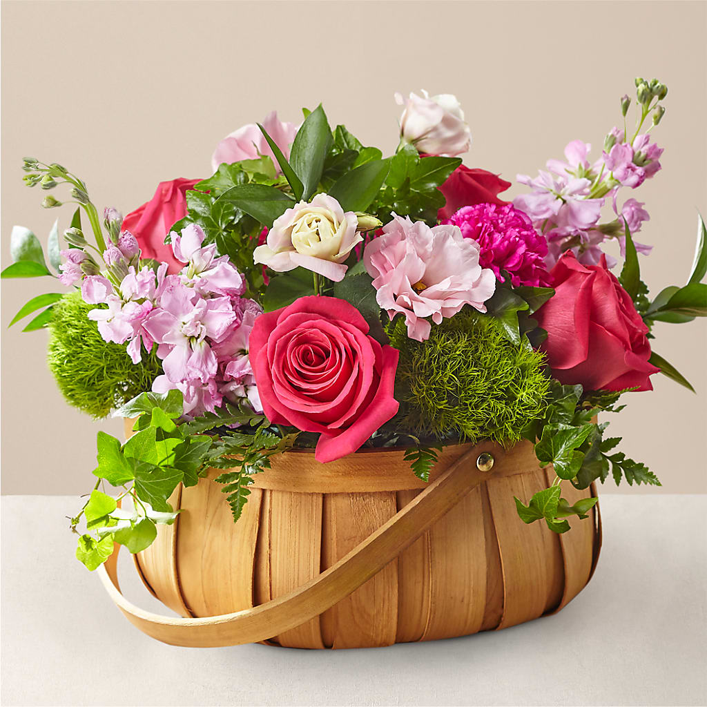 Radiance in Bloom Basket – Joy Flowers, Hicksville NY