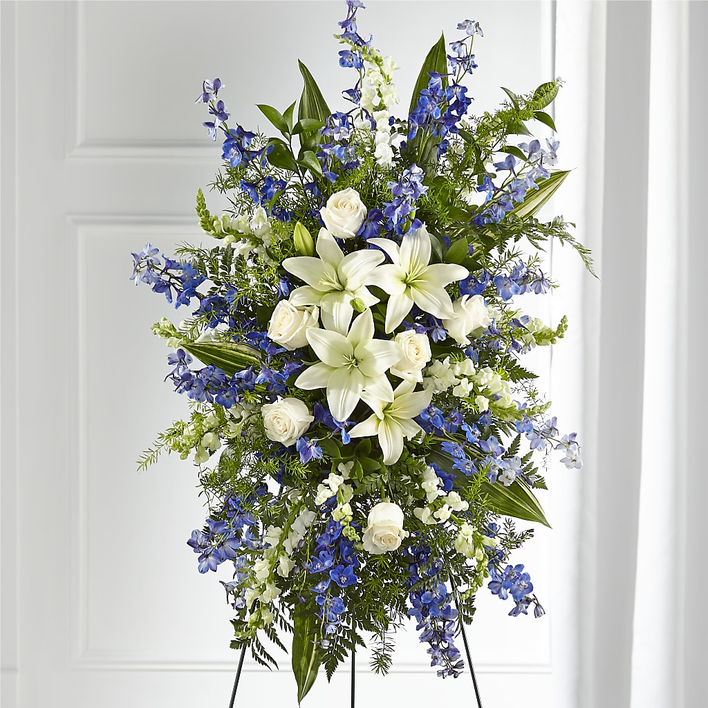 Faithful Friend Standing Spray – Joy Flowers, Hicksville NY