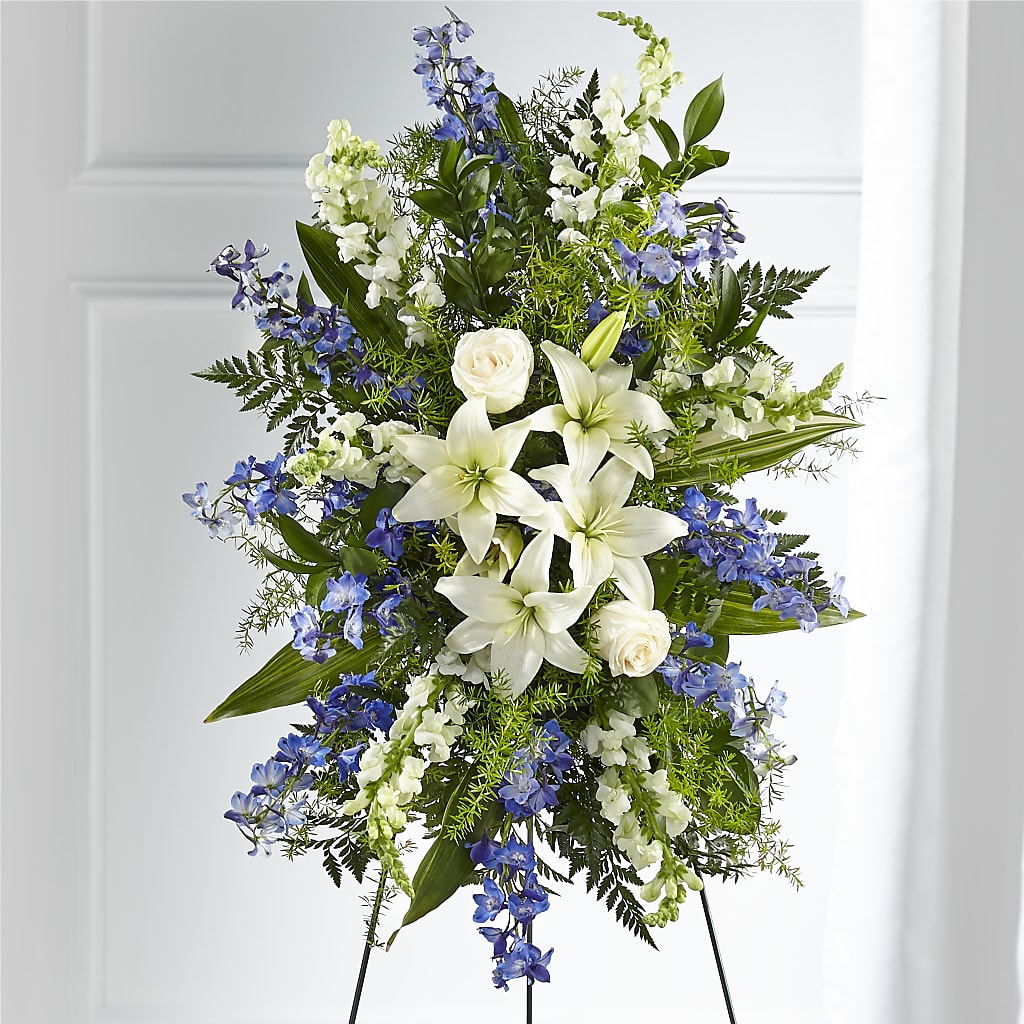 Faithful Friend Standing Spray – Joy Flowers, Hicksville NY