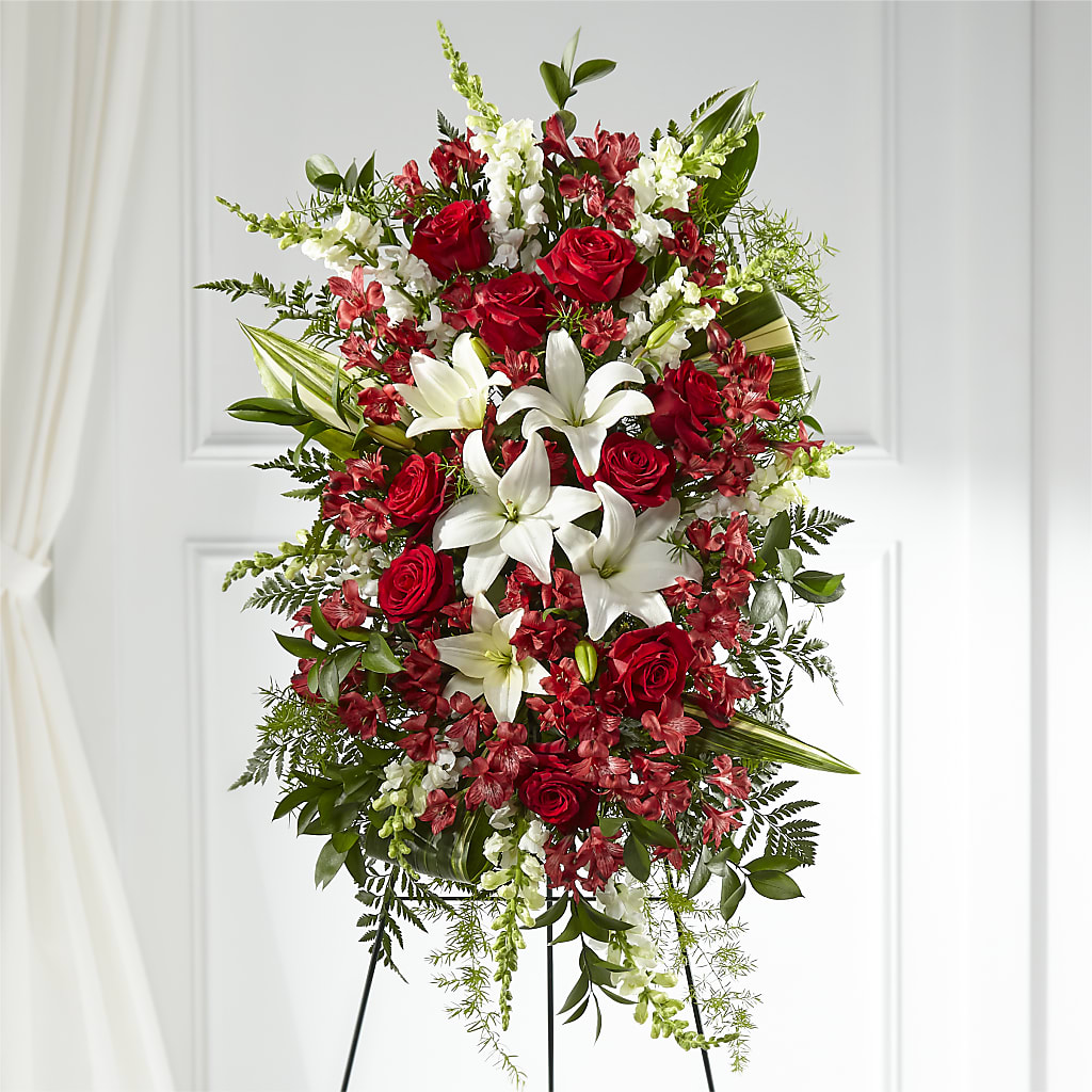 Everlasting Memory Standing Spray – Joy Flowers, Hicksville NY