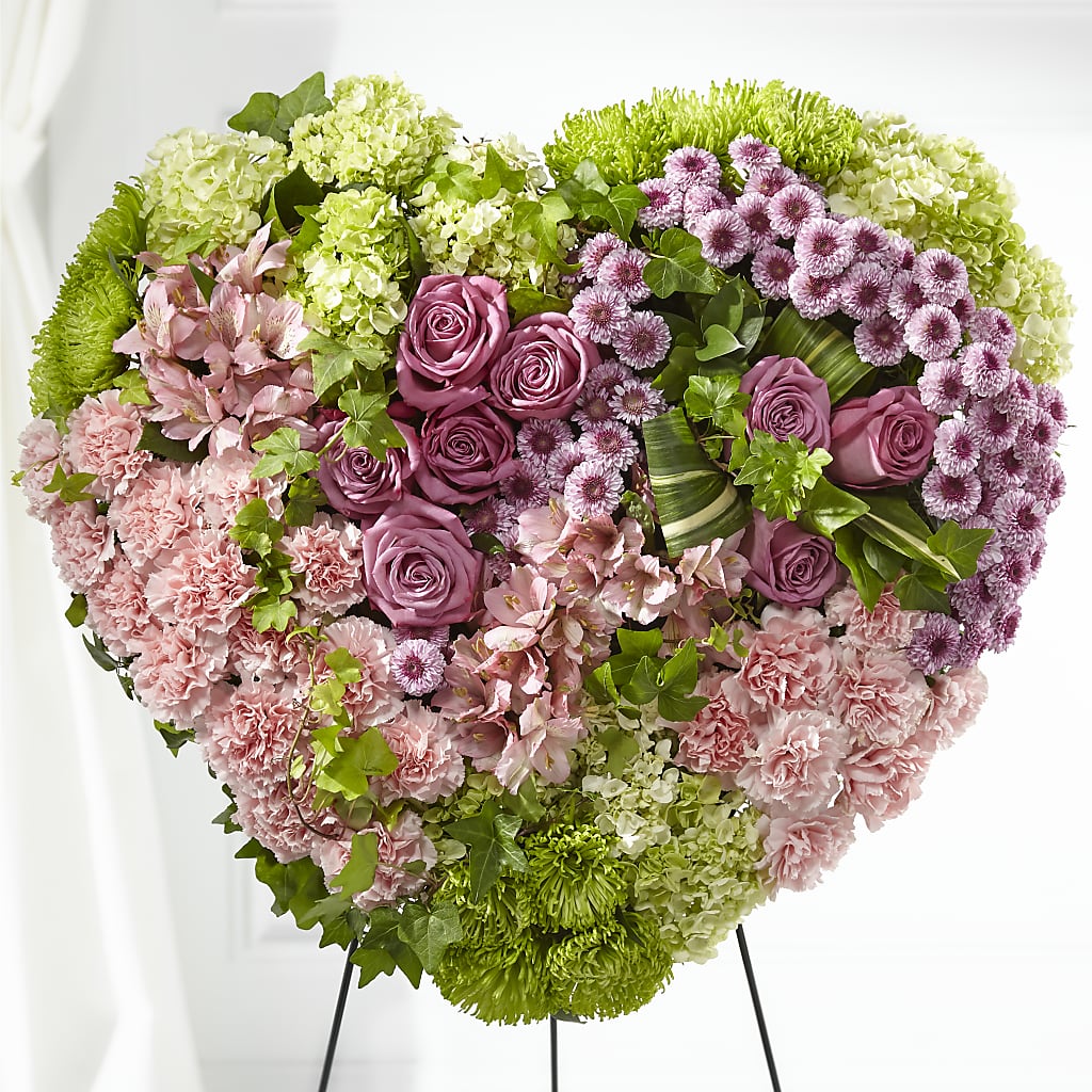 Heartwarming Standing Heart – Joy Flowers, Hicksville NY