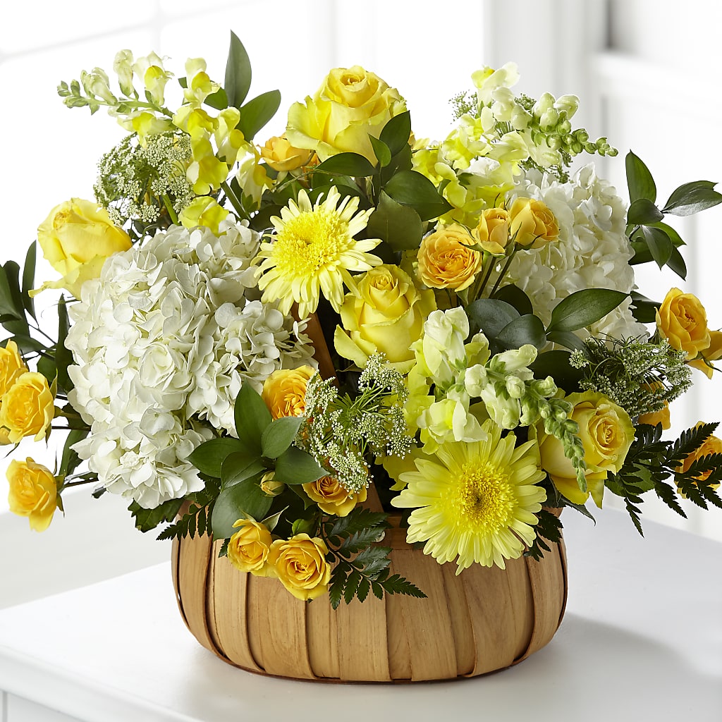 Rustic Remembrance Basket – Joy Flowers, Hicksville NY