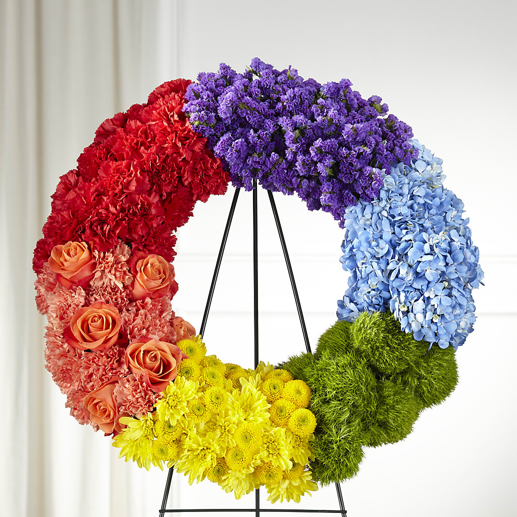 Circle of Love Wreath – Joy Flowers, Hicksville NY