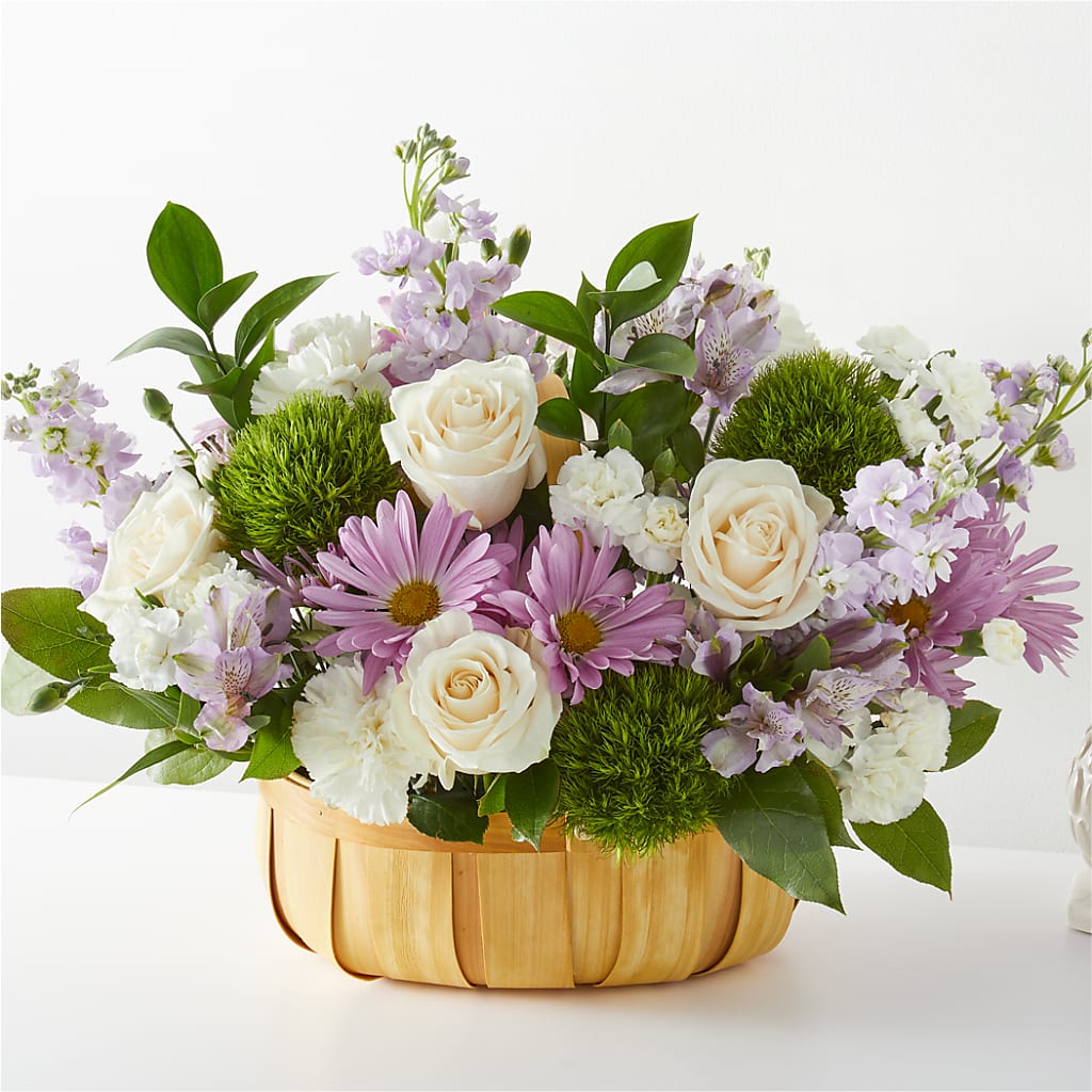Peace & Love Basket – Joy Flowers, Hicksville NY