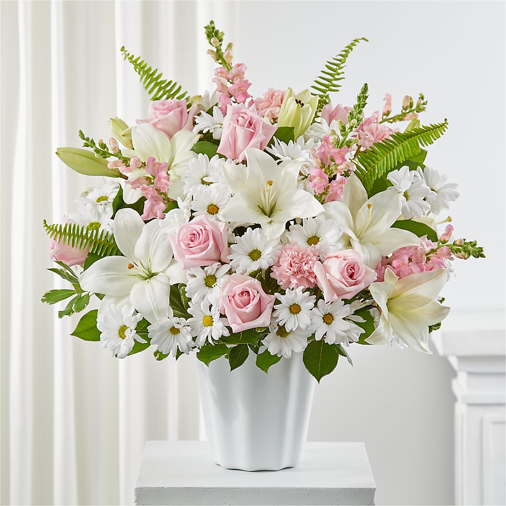 Soft Touch Tabletop Basket – Joy Flowers, Hicksville NY