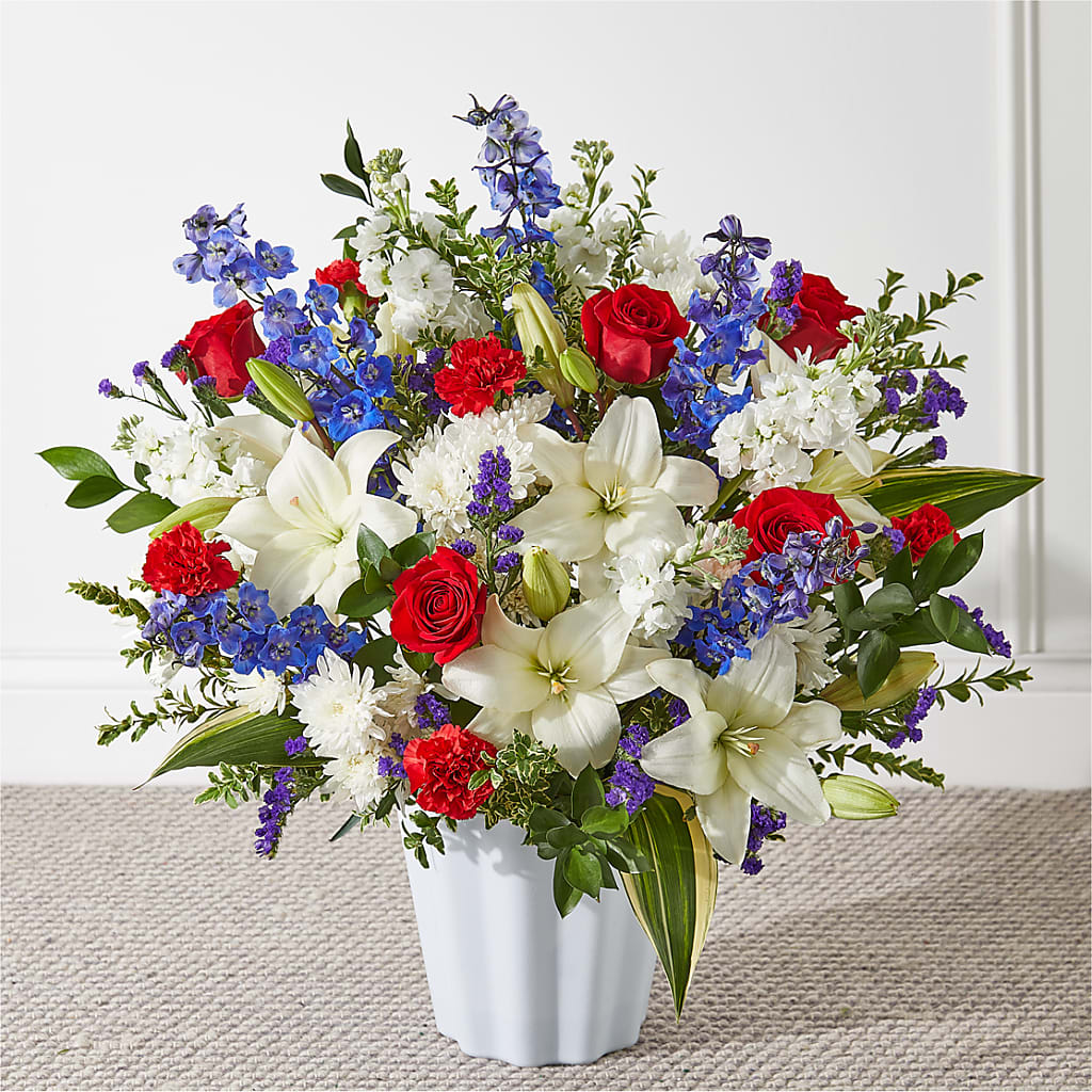 Consoled Floor Basket – Joy Flowers, Hicksville NY