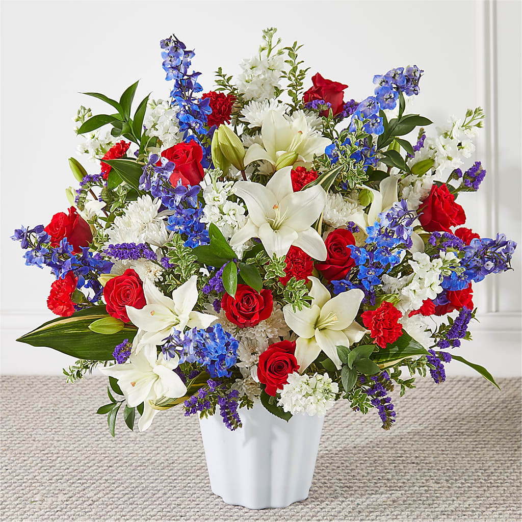 Consoled Floor Basket – Joy Flowers, Hicksville NY
