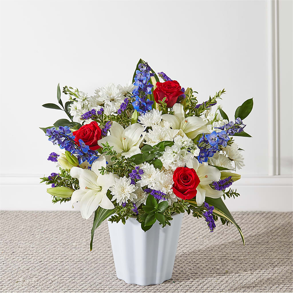 Consoled Floor Basket – Joy Flowers, Hicksville NY