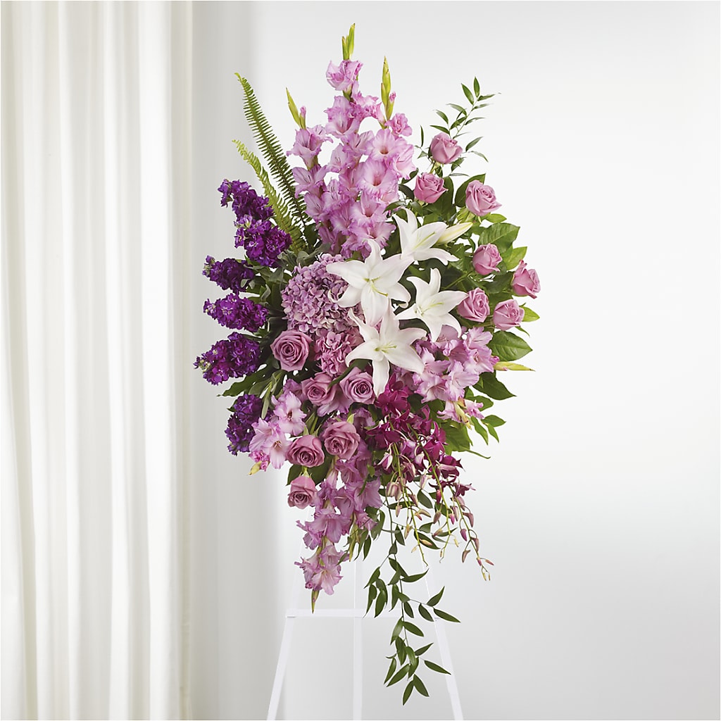 Never Alone Standing Spray – Joy Flowers, Hicksville NY