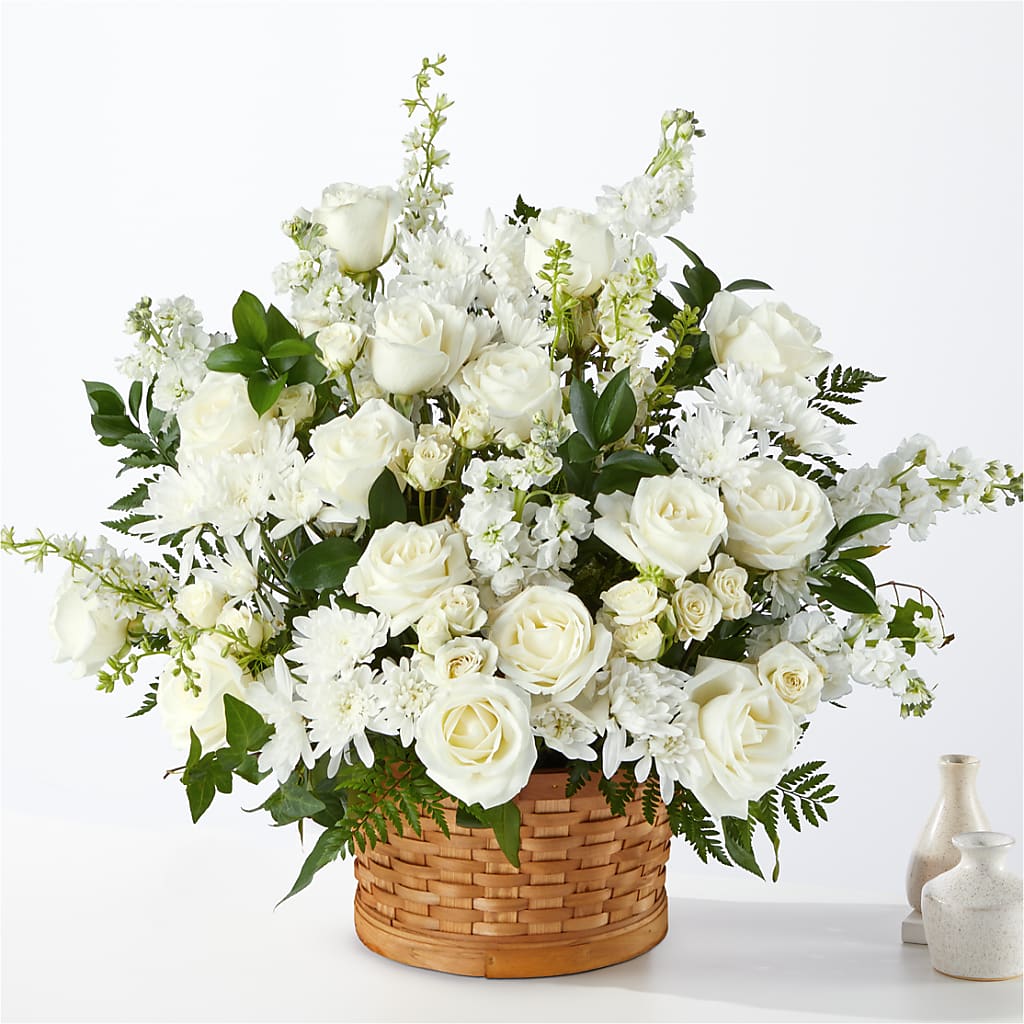 Heartfelt Condolences Arrangement – Joy Flowers, Hicksville NY
