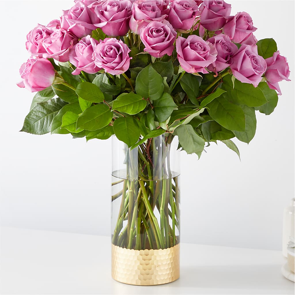 Secret Admirer Lavender Rose Bouquet – Joy Flowers, Hicksville NY