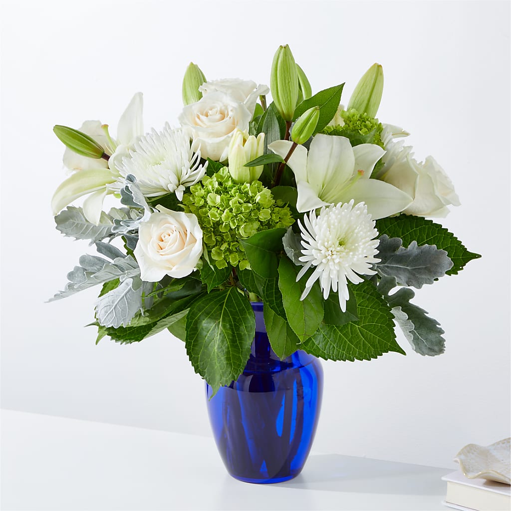 Snowy Dreams Bouquet – Joy Flowers, Hicksville NY