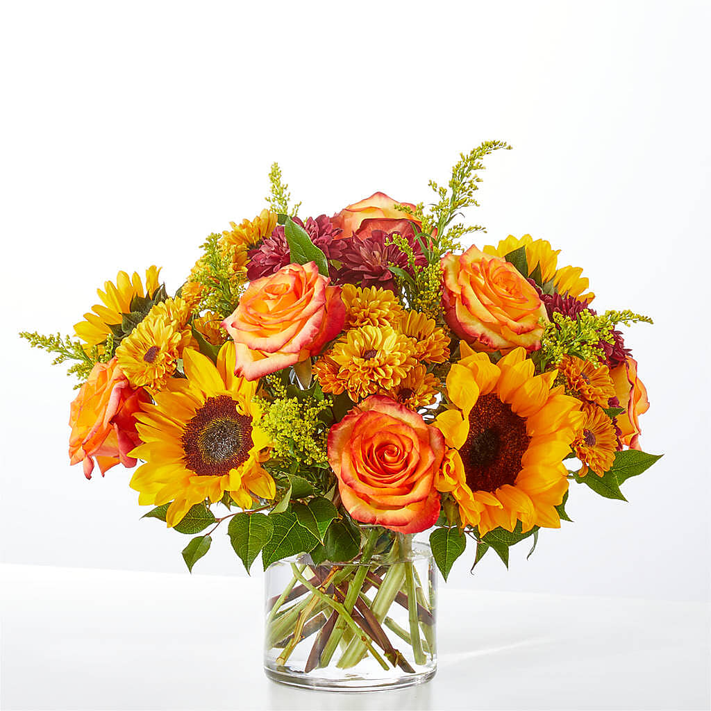 Flannel Scarf Bouquet – Joy Flowers, Hicksville NY