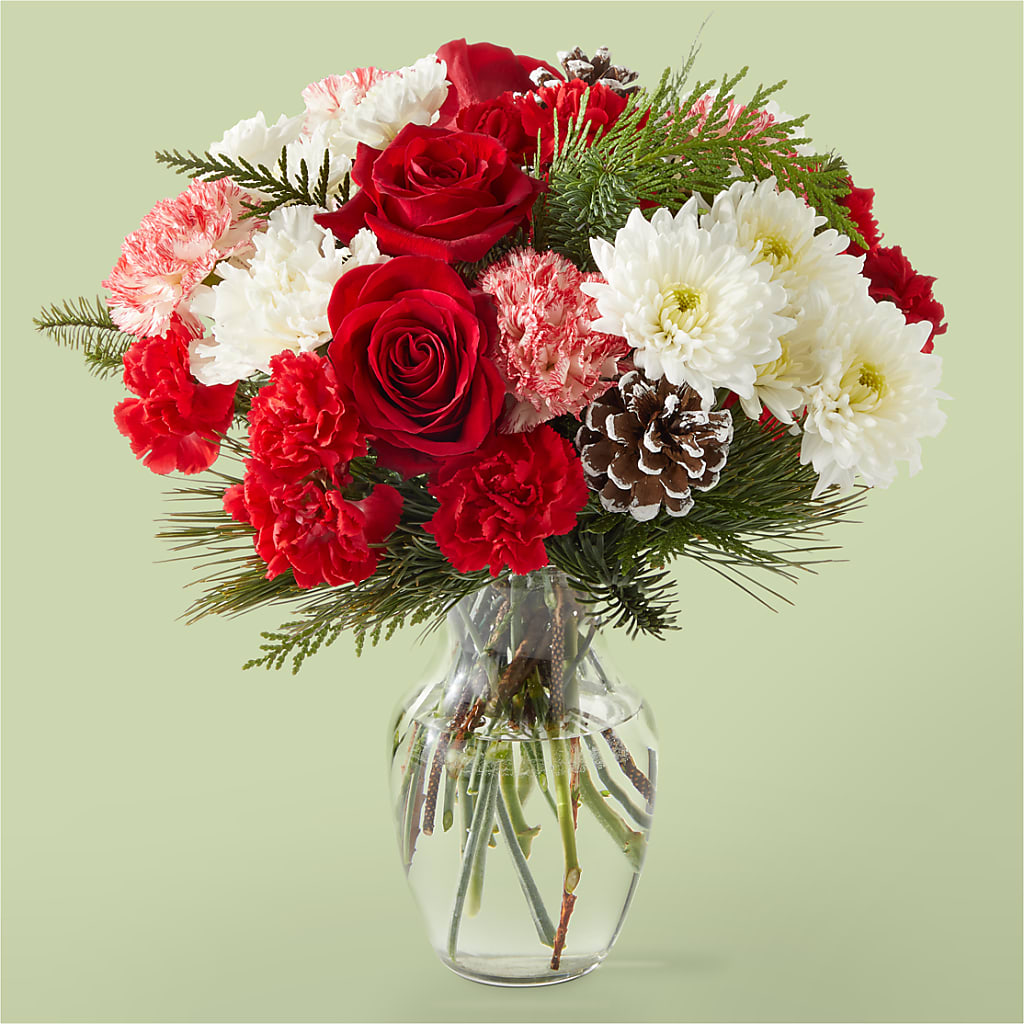 Candy Cane Lane Bouquet – Joy Flowers, Hicksville NY