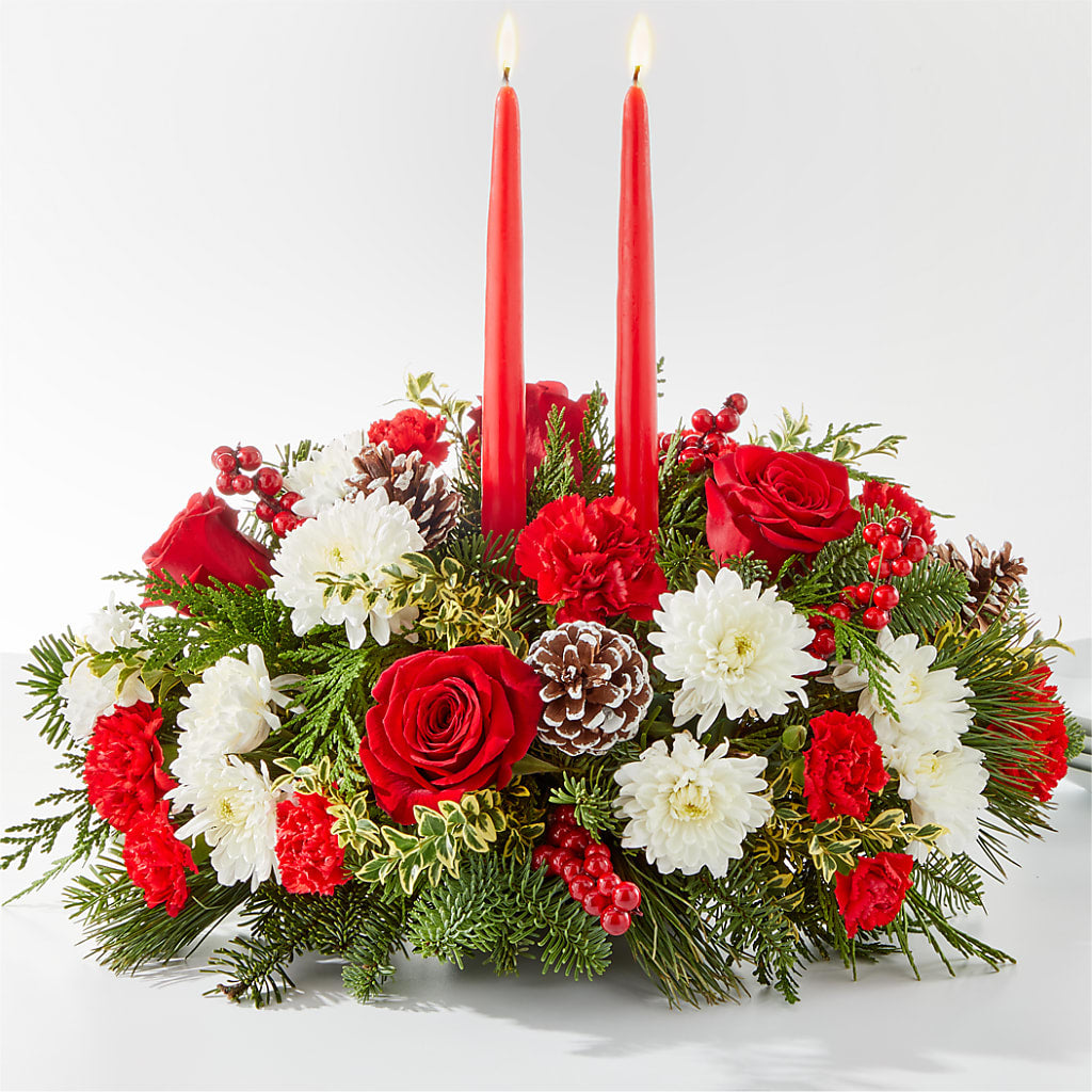 Holiday Soiree Centerpiece – Joy Flowers, Hicksville NY