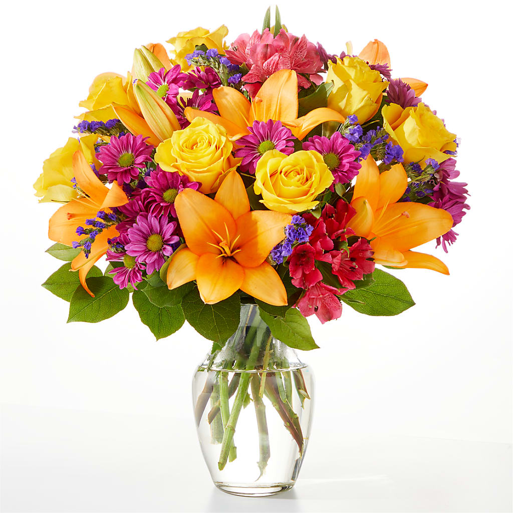 Colorful Visions Bouquet – Joy Flowers, Hicksville NY