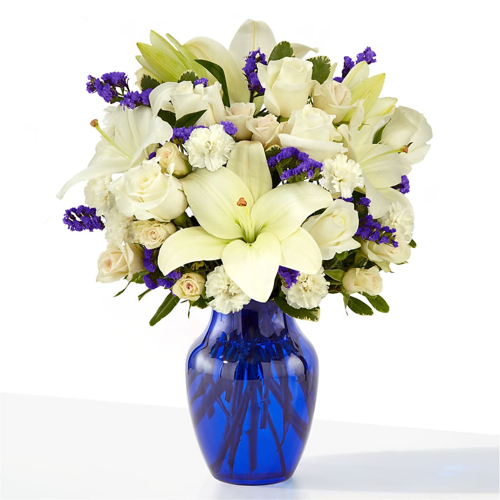 Sapphire Rush Bouquet – Joy Flowers, Hicksville NY