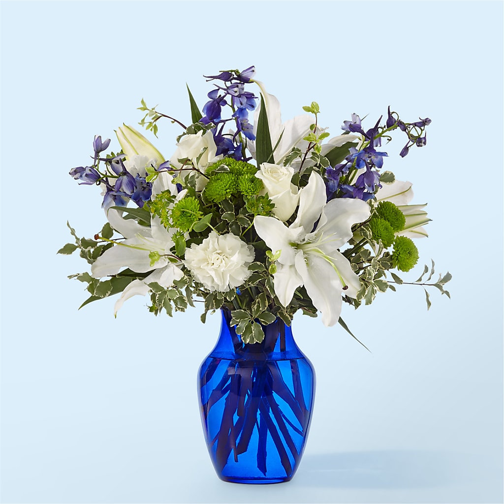 Santorini Bouquet – Joy Flowers, Hicksville NY