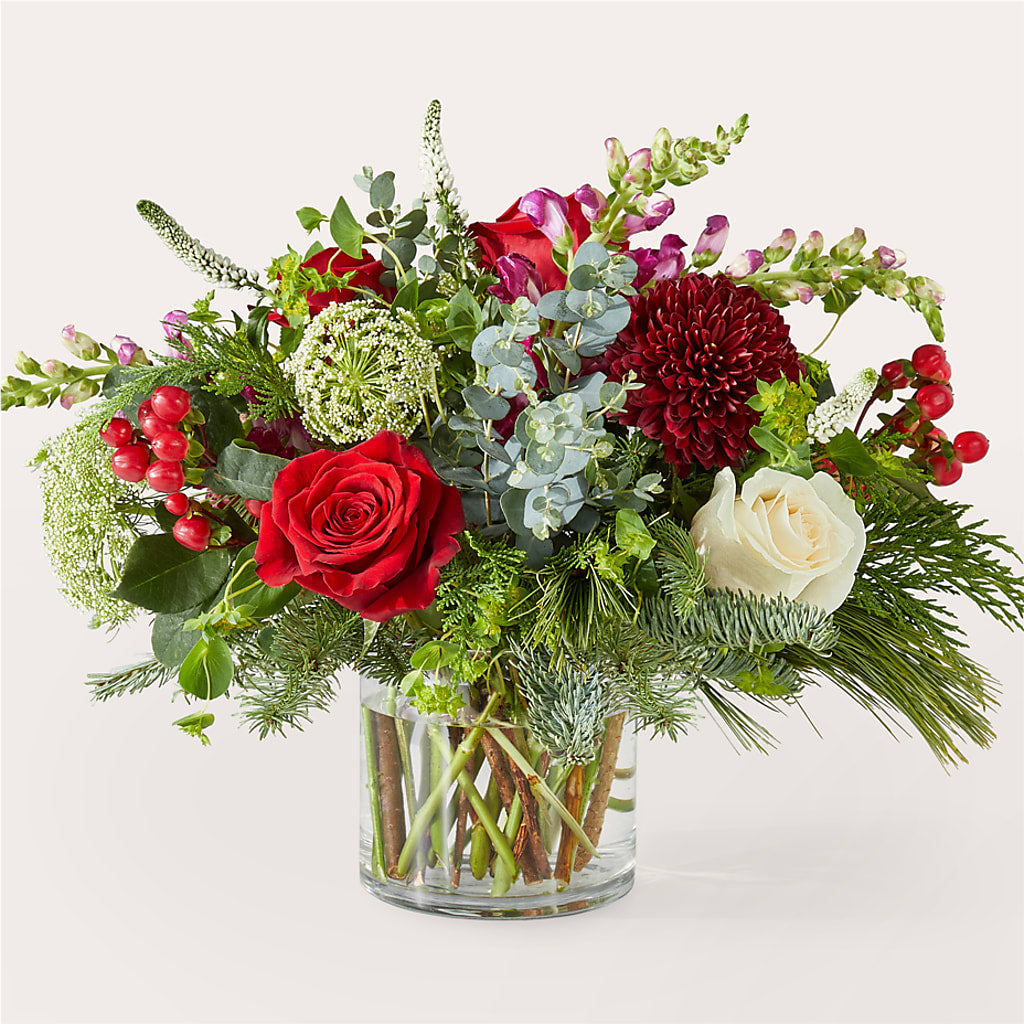 Cranberry Fizz Bouquet – Joy Flowers, Hicksville NY